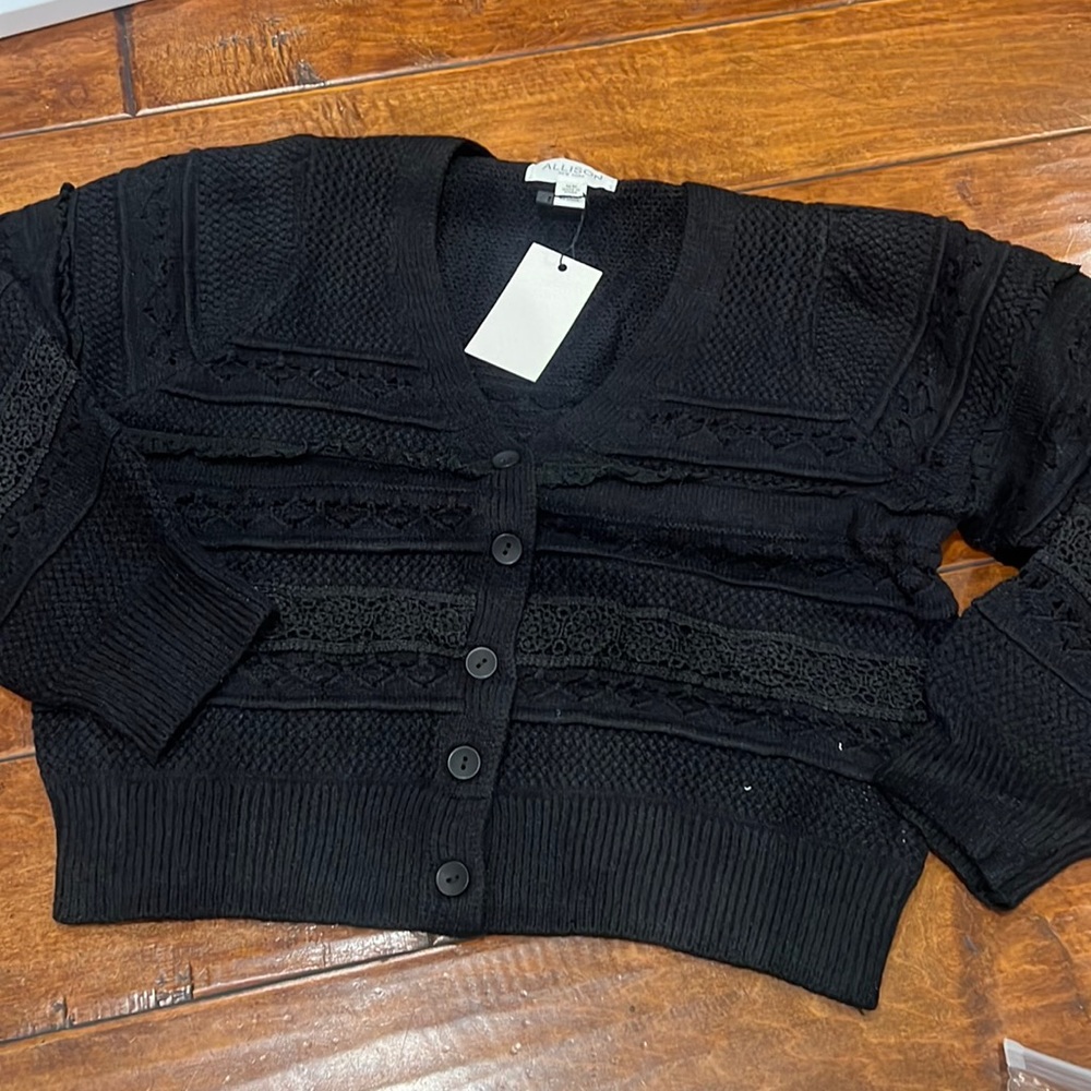 Allison Black Cardigan